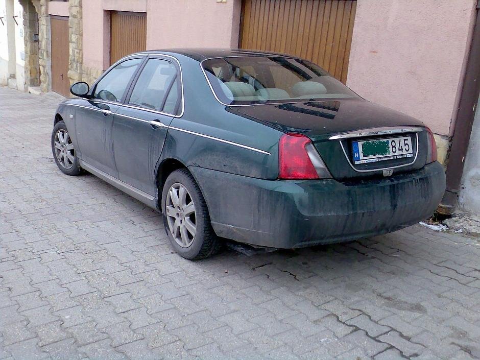 Rover 75, Heckansicht.
Foto: 2010. 01. 24.