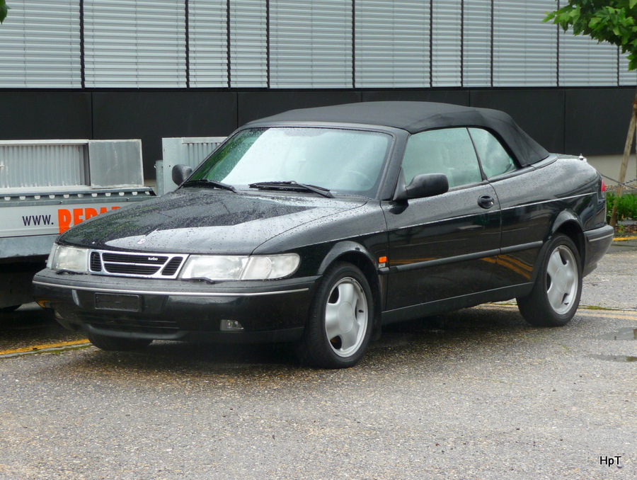 Saab Cabriolet in Biel abgestellt am 19.06.2010