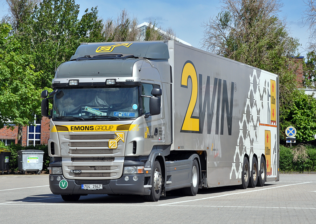 Scania R 420  Emons Group  in Euskirchen - 02.06.2013