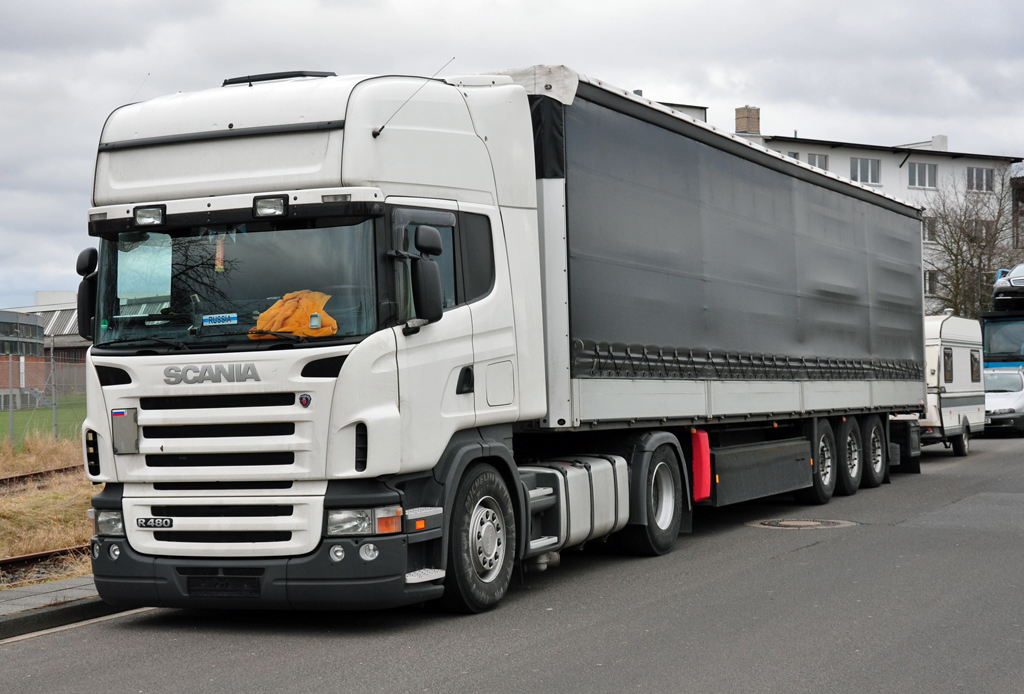 Scania R 480 Pritsche in Euskirchen - 05.02.2011