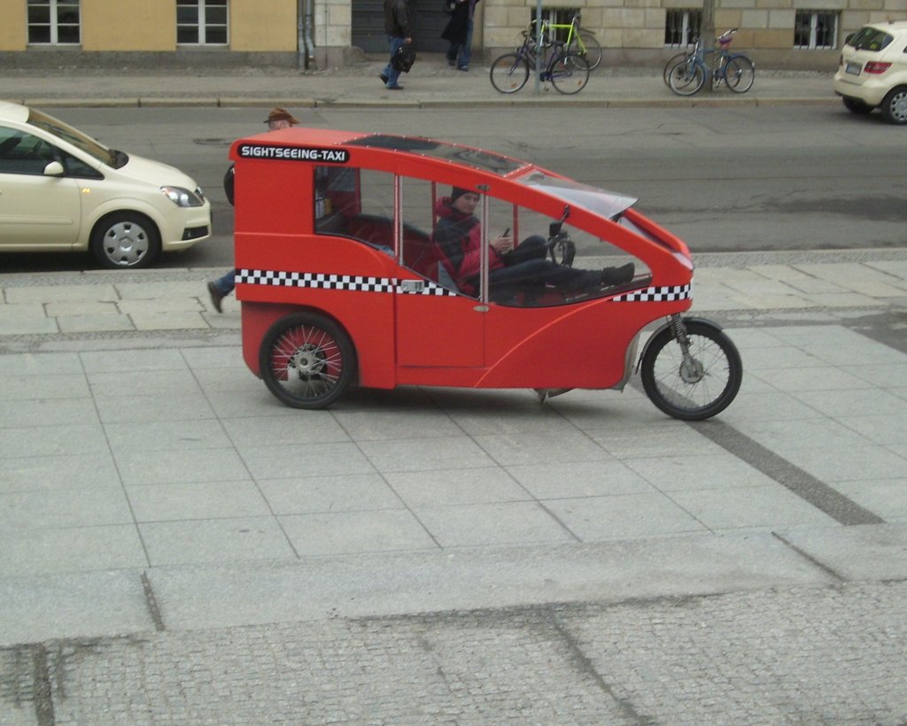 Sightseeing Taxi in Berlin am 13.03.2012