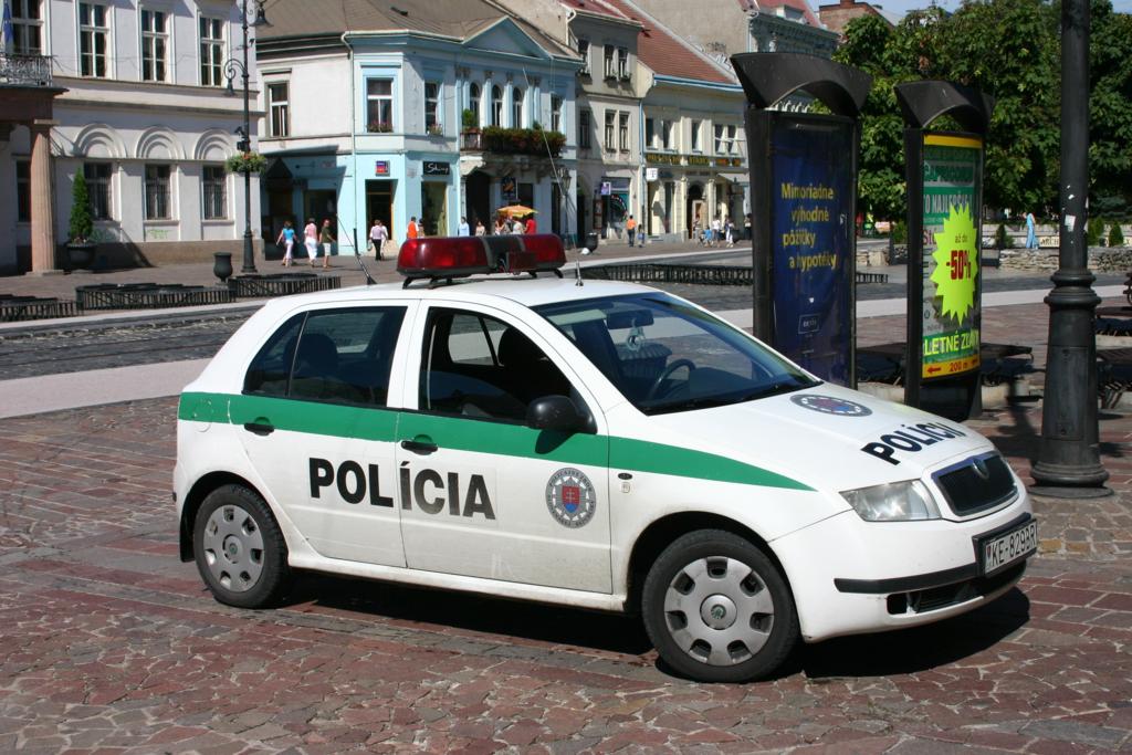 Skoda Fabia Policia
im Zentrum von Kosice
am 27.08.2005