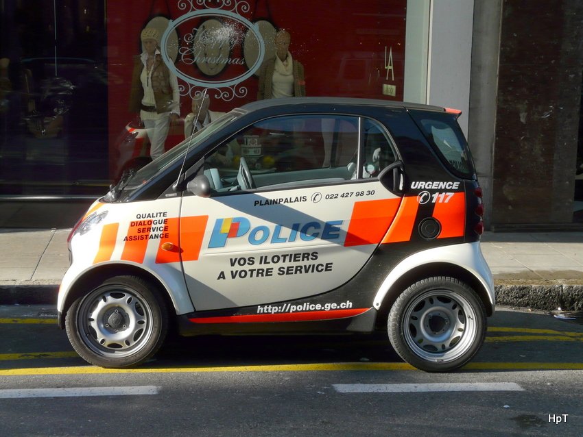 Smart der Polizei Genf am 11.12.2009