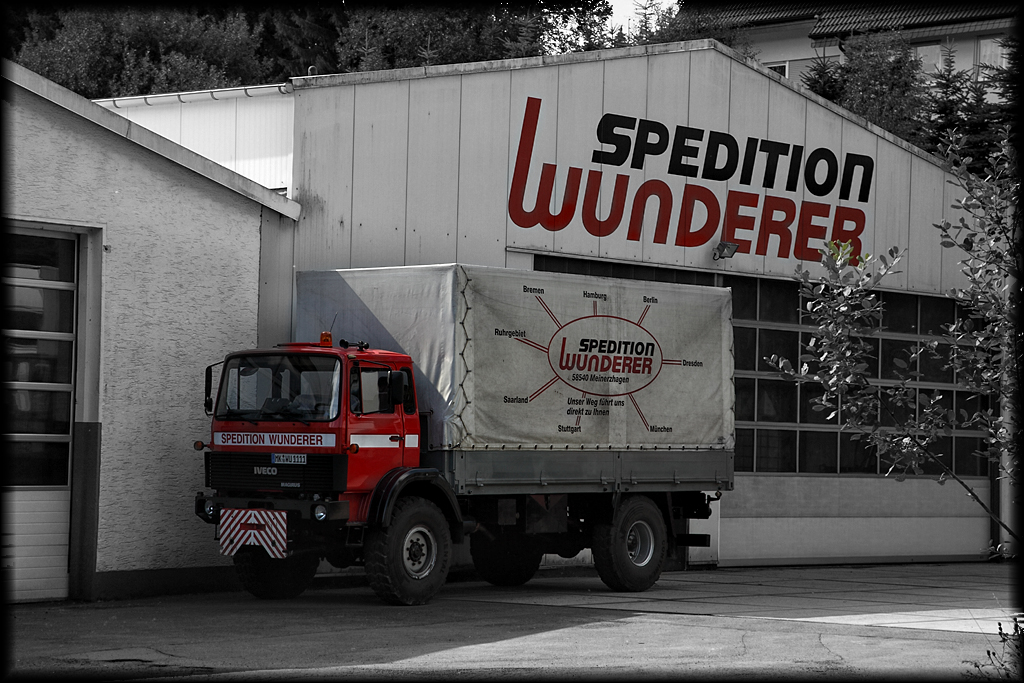 Spediton WUNDERER aus Meinerzhagen/Valbert. 