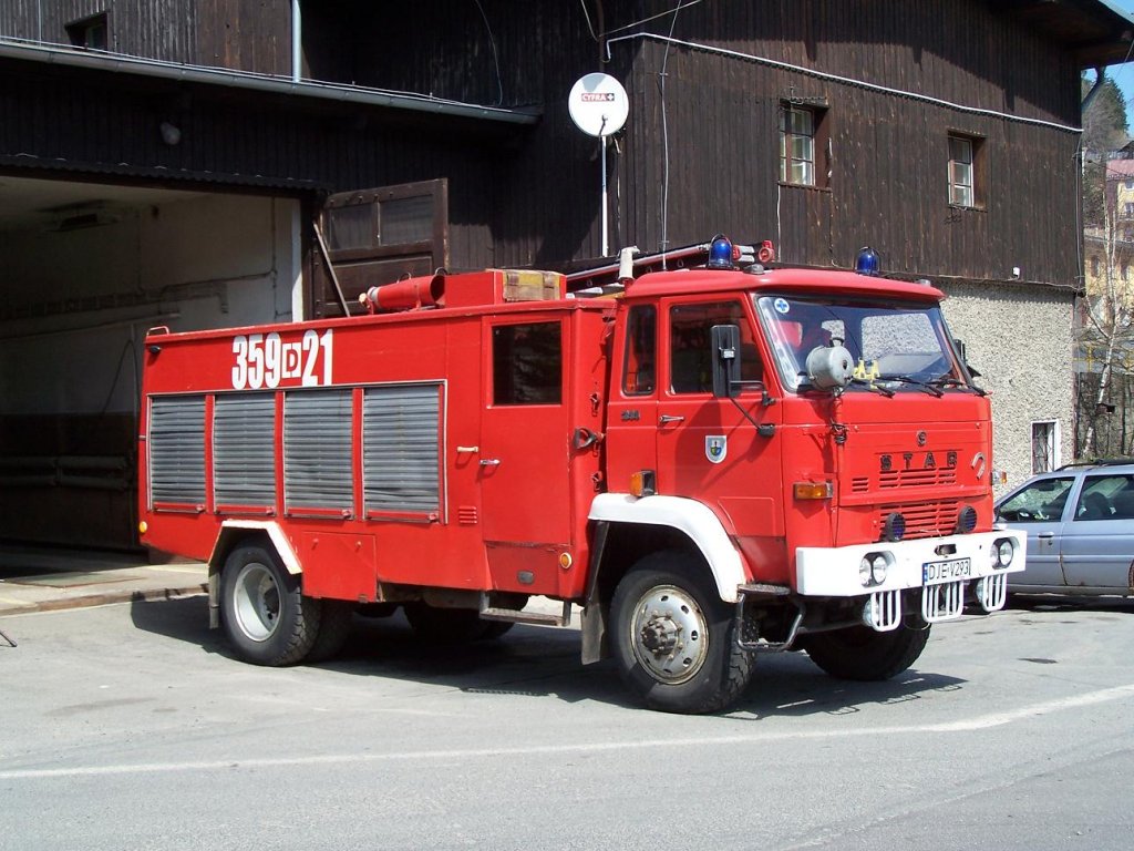 Star Einsatzwagen in Szklarska, Polen.