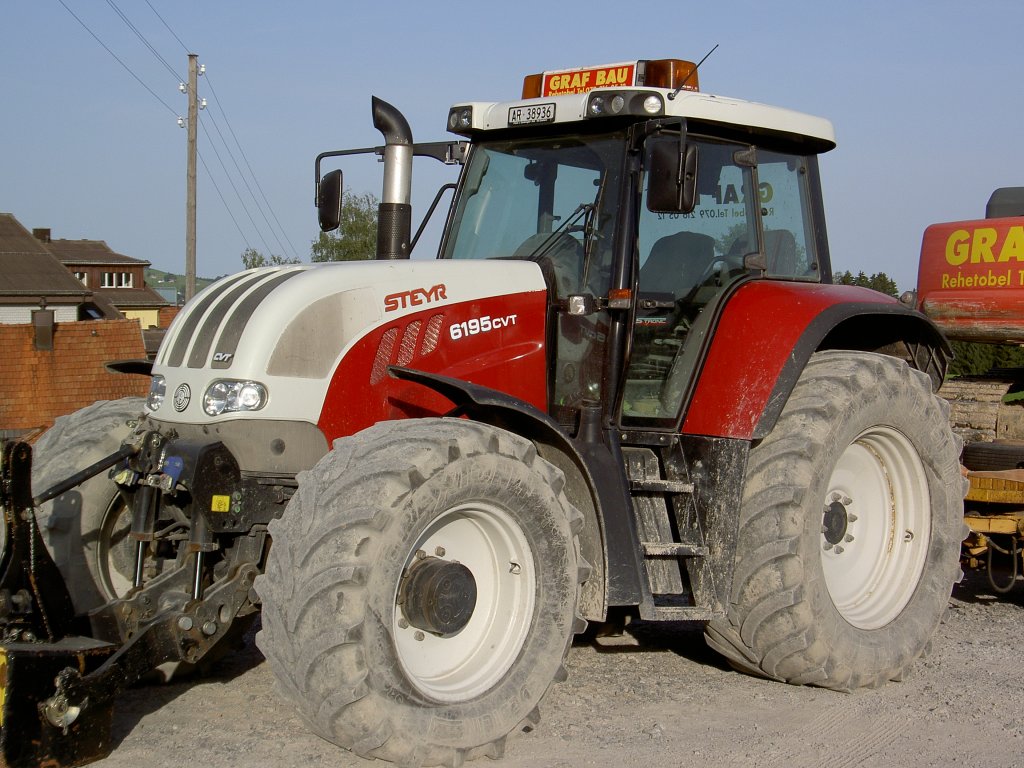 Steyr 6195 CVT, 196 PS  (21.08.2011)