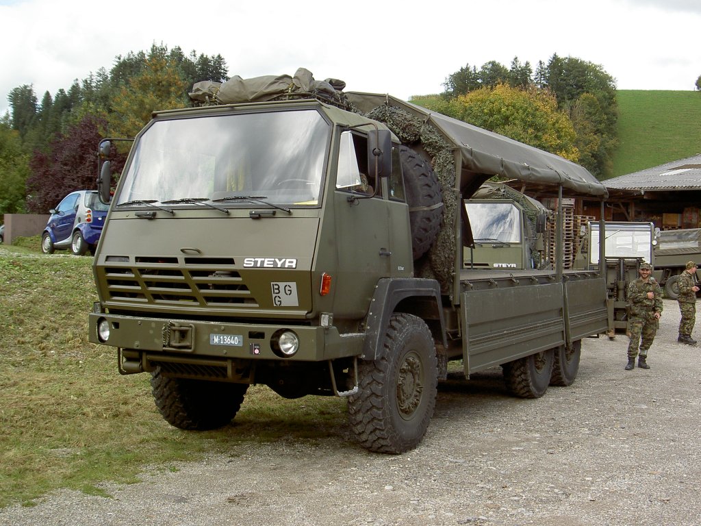 Steyr 91M, Allradversion der Schweizer Armee (11.10.2012)
