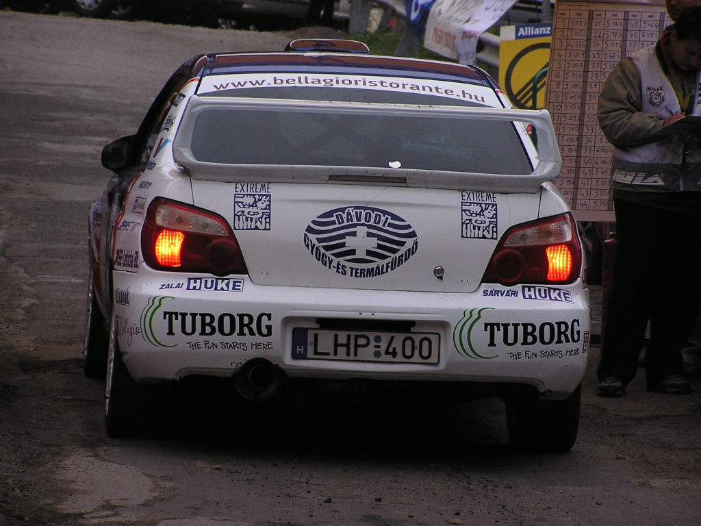 Subaru Impreza WRX. Fotografiert am 16.10.2010.