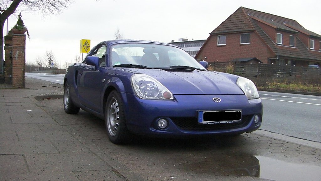 Toyta MR 2, am 19.01.2011 in Lehrte.