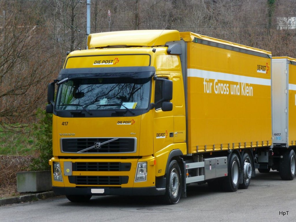Volvo FH 440 in Lyss am 03.04.2010