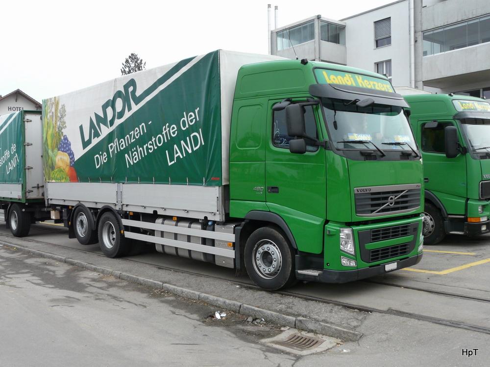 Volvo FH 480 in Kerzers am 29.01.2011