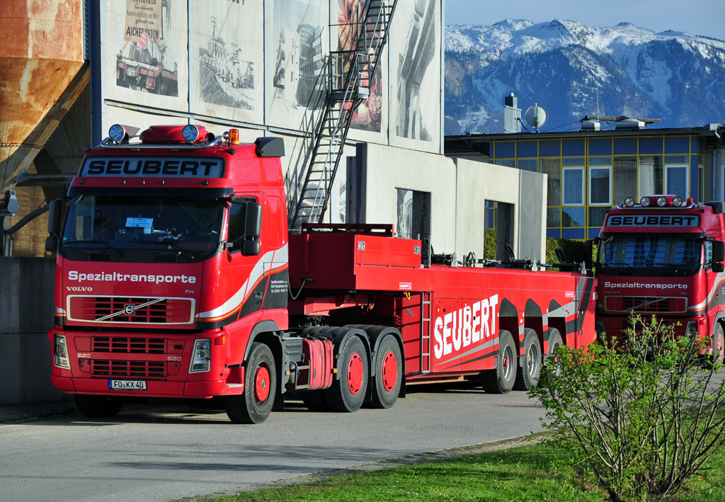 Volvo FH 520  Seubert Spezialtransporte  in Freilassing - 26.04.2012