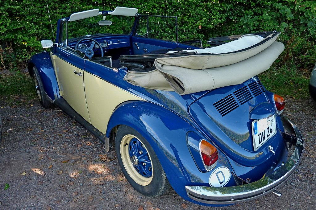 VW Kfer Cabrio, in gepflegtem Zustand, Sept.2011