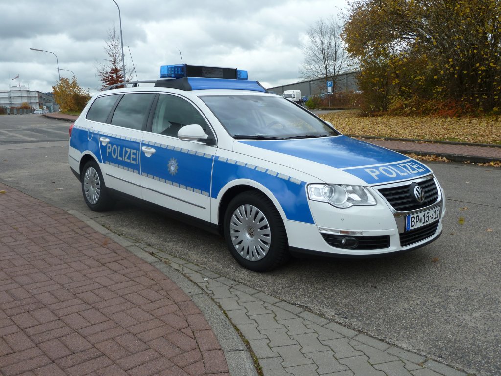VW Passat der Bundespolizei, gesehen im November 2010