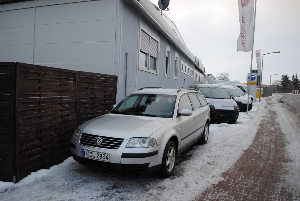 VW Passat in Lehrte, am 03.01.2011