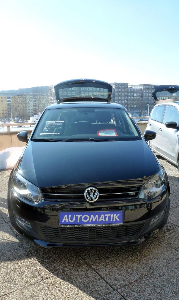 VW Polo. Zu sehn beim 21. Geraer Autofrhling. Foto 16.03.2013 