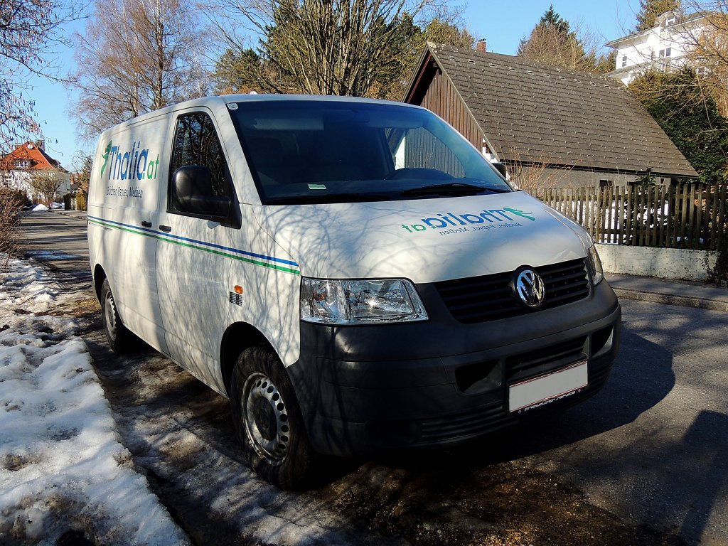 VW-T5 im Einsatz fr ein bekanntes sterr. Buchhandelsunternehmen; 130305