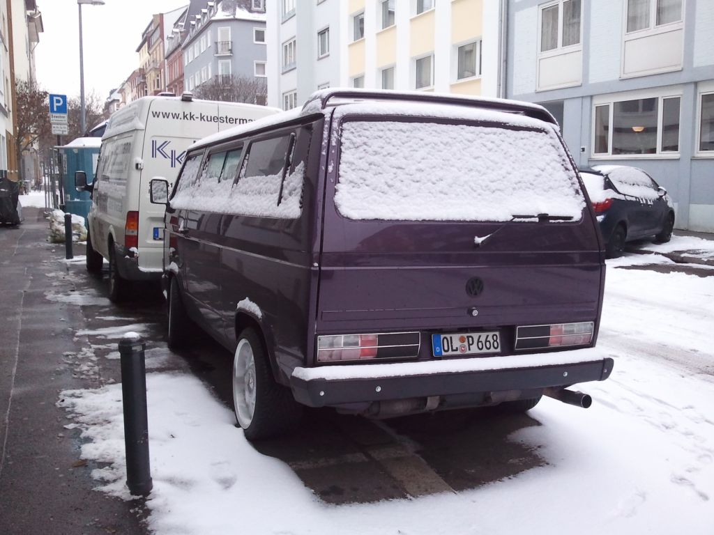 VW Transporter. Aufnahme: 20.01.2013.