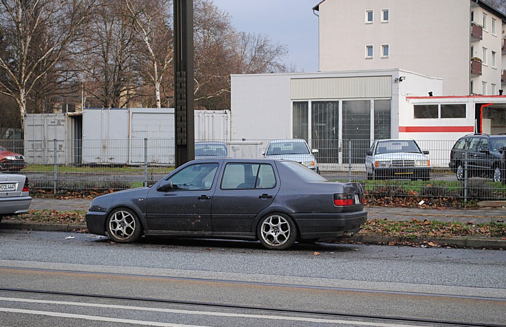 VW-Vento am 09.01.2011 in Hannover/Empelde.