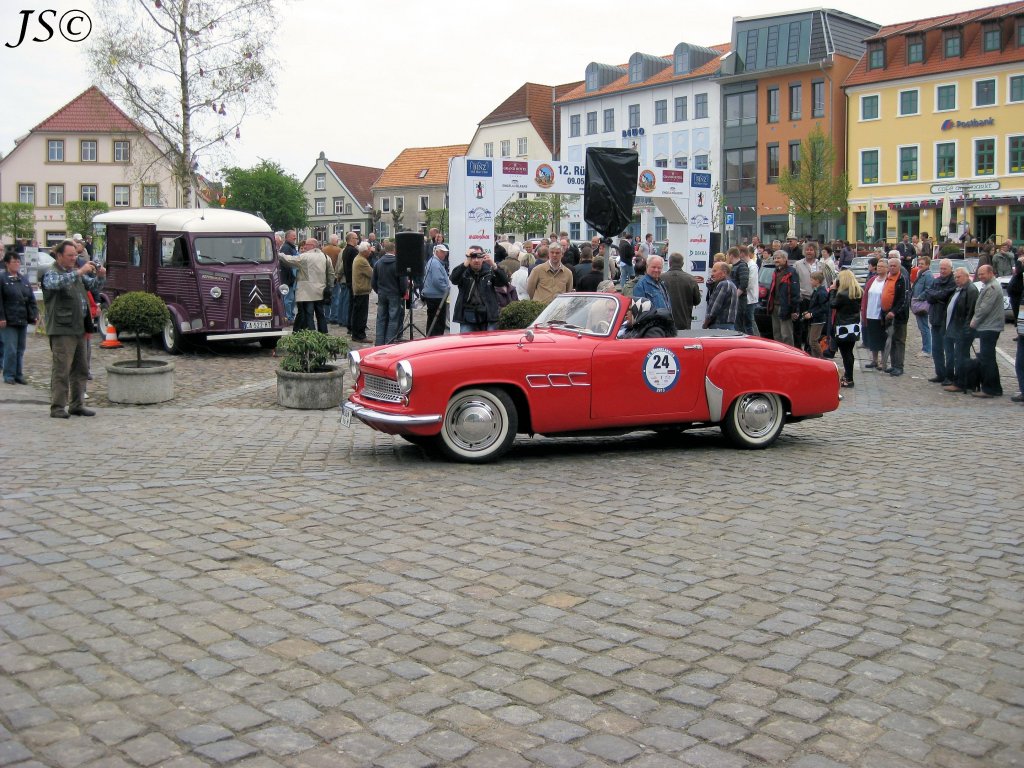 Wartburg Cabrio bei den Rgen Classics 2013
