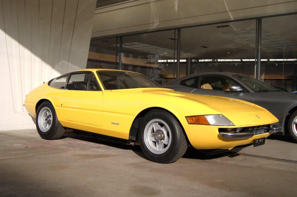 Wunderschner Ferrari 365 GTB/4 Daytona. Die Aufnahme stammt vom 20.01.2010.