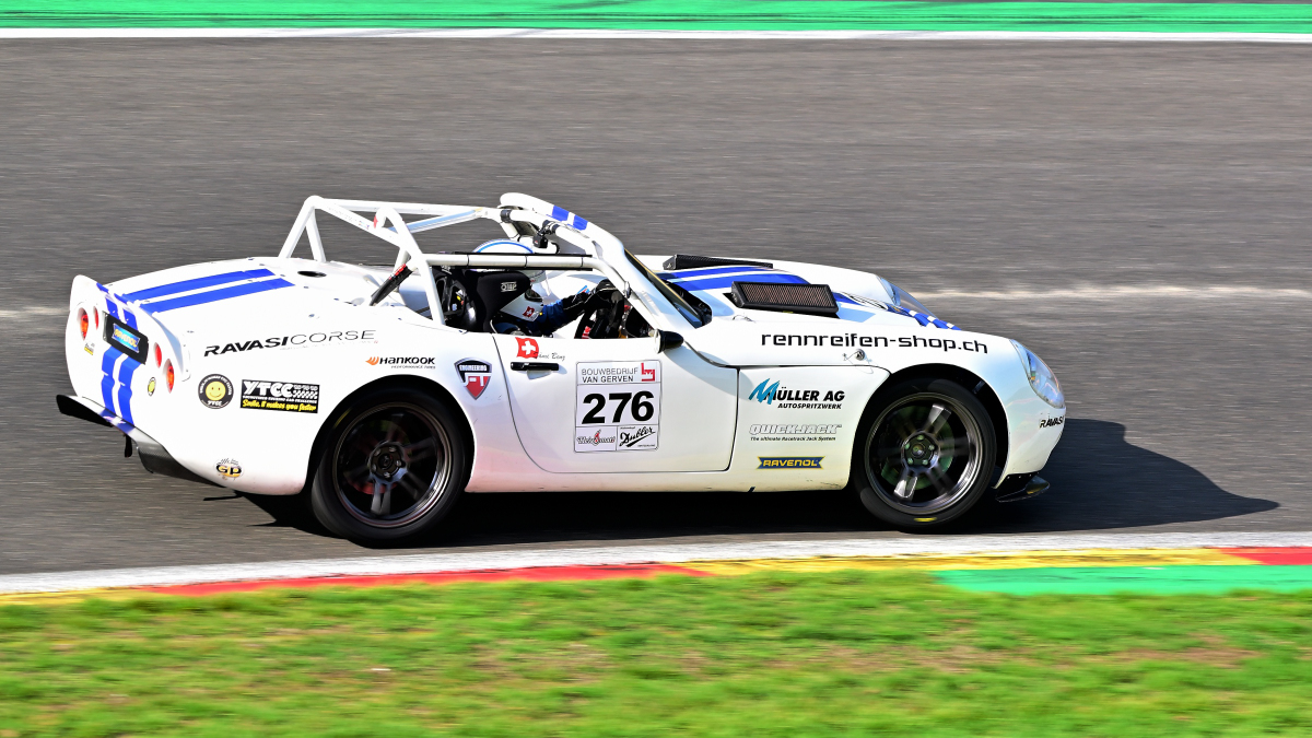 # 276, TVR Tuscan, bei der Colmore YTCC (Niederl�ndische Youngtimer Serie) auf dem  Circuit de Spa-Francorchamps, Rahmenprogramm der Spa 6h Classic 2026. Aufnahme am 27.9.2026