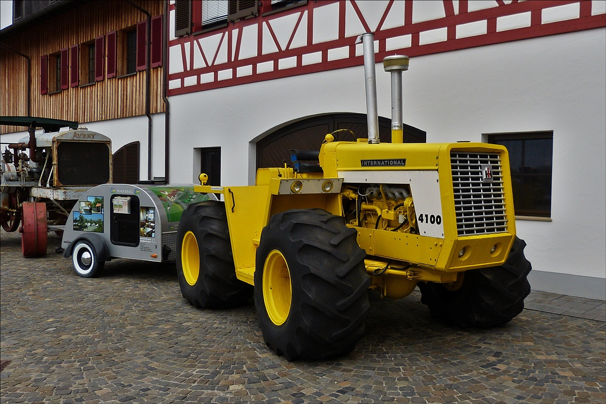 . Auch dieser IHC Mc Cormick International 4100 Traktor, ist im Hof des Auto und Traktor Museum in Gebhardsweiler zu sehen. 07.09.2017