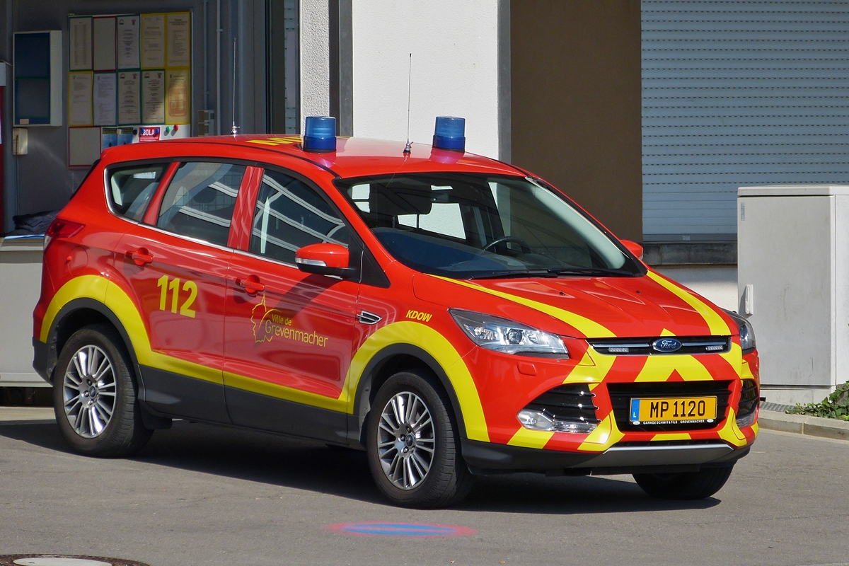 . Ford Cugar der Feuerwehr aus Grevenmacher, diesen habe ich am 17.09.2014 aufgenommen.