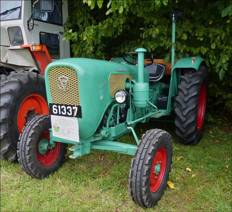 . Gldner AF4MS Toledo, Bj 1961, 4 Zyl, 1767 ccm, 34 Ps, aufgenommen beim Traktorentreffen in Keispelt.  10.08.2014