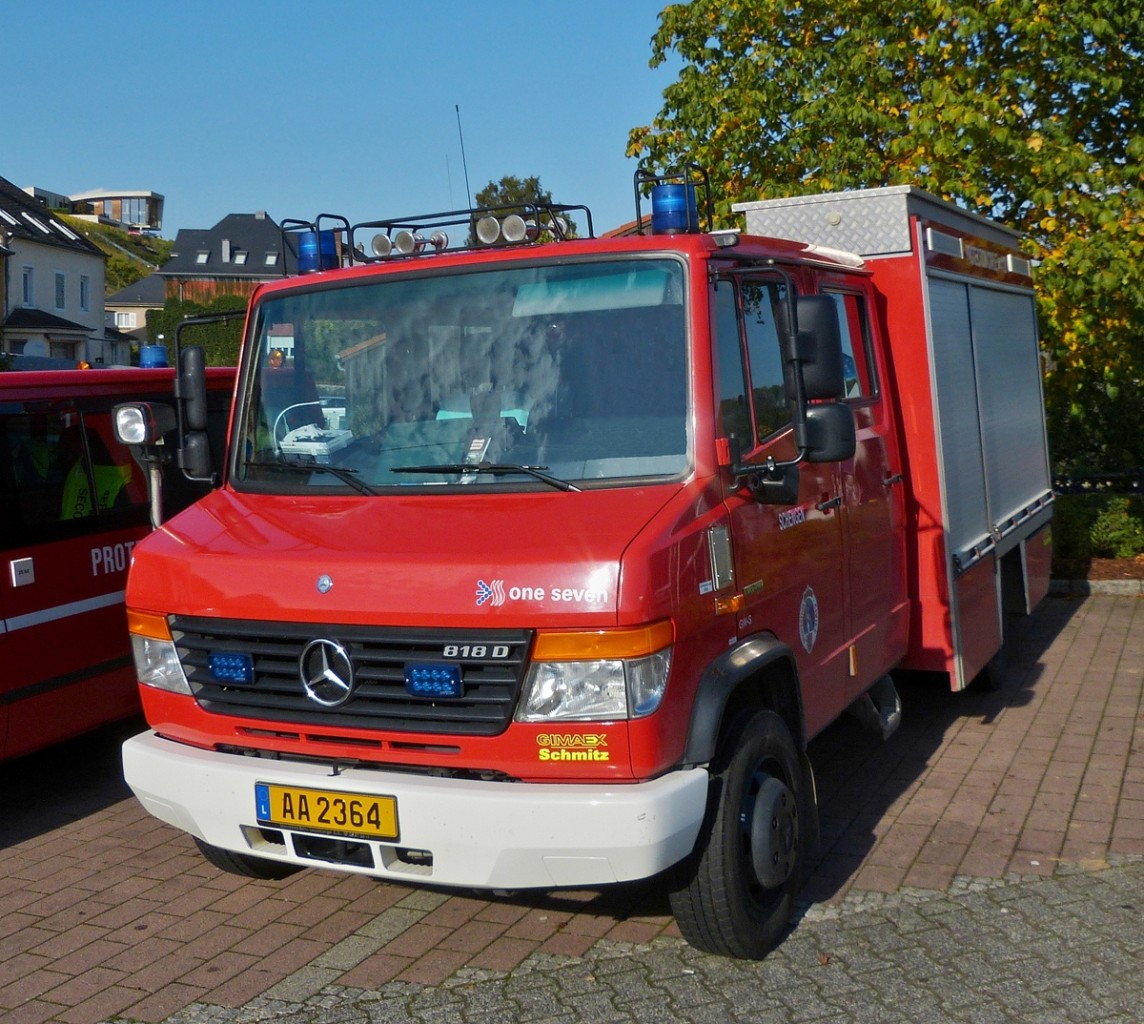  MB 818 D der Feuerwehr aus Schengen aufgenommen am 18.10.2014.