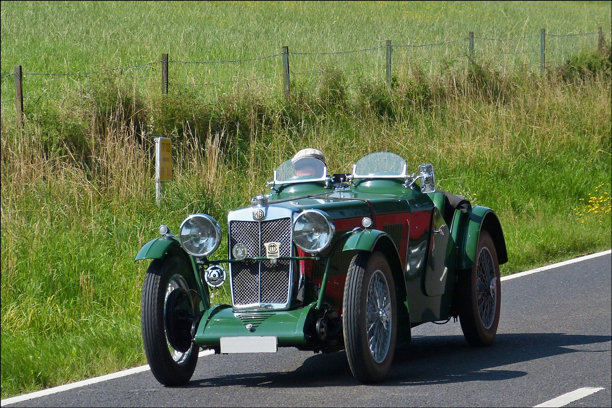  MG Type F2 Bj 1932, als Teilnehmer der MG MMM Tour 2014 in Luxemburg. 01.08.2014