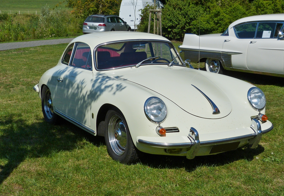  Porsche 356 ausgestellt in Mondorf.  30.08.2015