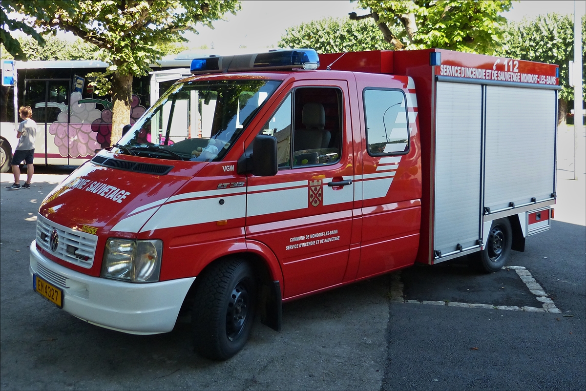 . VW LT 35 der Feuerwehr aus Mondorf aufgenommen am 30.08.2015.
