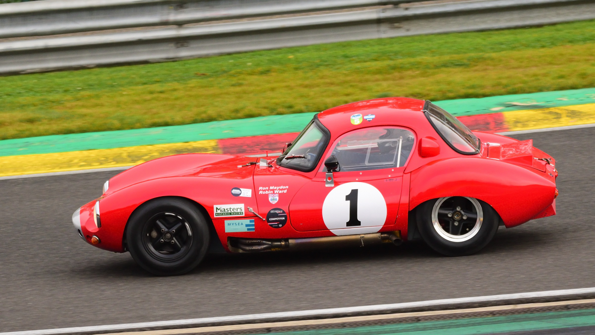 #1 GINETTA G4R (1965), Fahrer: 	MAYDON Ron (GBR) & WARD Robin (GBR) , Spa six Hours Classic / MASTERS GENTLEMEN DRIVERS & MASTERS PRE-66 TOURING CARS, am 30.09.2023