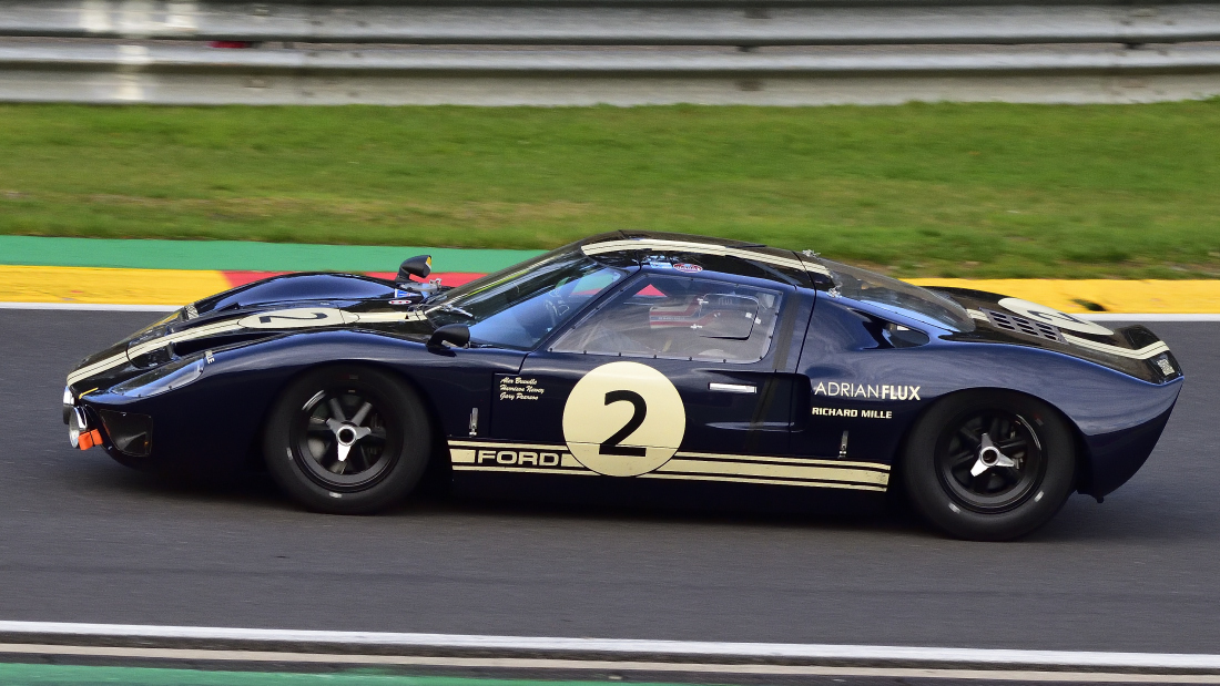 2 FORD GT40 Bj1965, Fahrer PEARSON Gary (UK), BRUNDLE Alex (UK