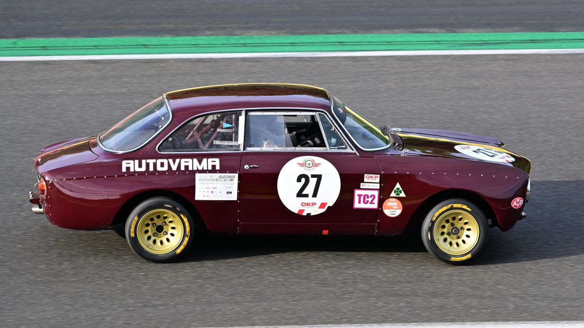 #27, 1750 GTAm, im Alfa Revival Cup 2026 ist eine italienische Rennserie f�r historische Alfa Romeo GT- und Tourenwagen (Baujahre 1947 bis 1981), Rahmenprogramm der Spa Six Hours Classic, am 27.09.2026