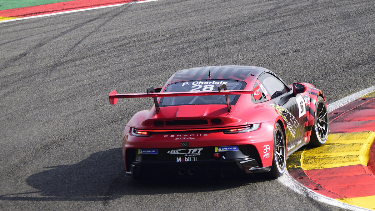 #28 Patrick CHARLAIX (FRA) Team TFT Racing, Fahrzeug: Porsche 911 GT3 Cup (Type 992). Porsche Carrera Cup France im Rahmenprogramm, der FIA WORLD ENDURANCE CHAMPIONSHIP 2022 / 6 HOURS OF SPA-FRANCORCHAMPS 7.Mai 2022