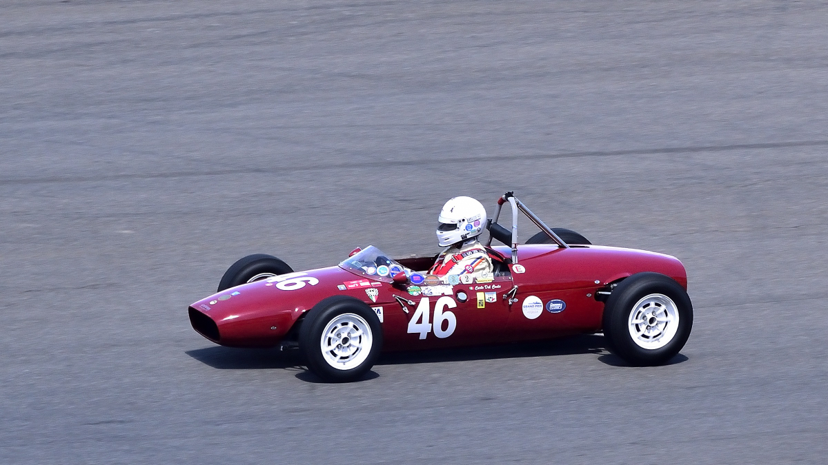 46 Wainer Fiat FJ, Lurani Trophy/Formula Junior die Rennwagen der Einsteigerformel von 1950er /1960er Jahre, Aufnahmen am 13.06.2026 von den Trib�nen des N�rburgring 