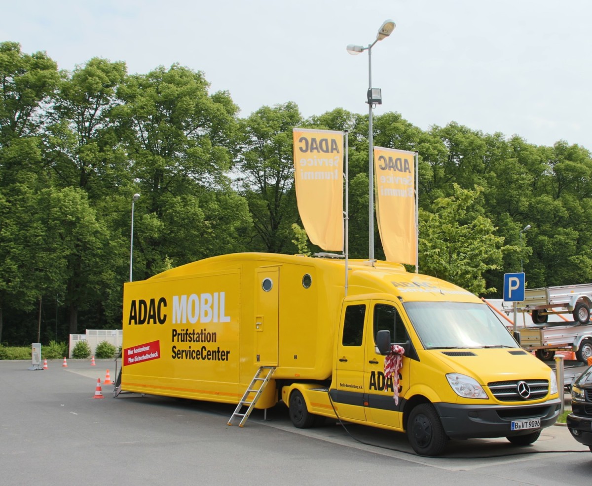 4.6.2014 Bernau bei Berlin. ADAC Mobil