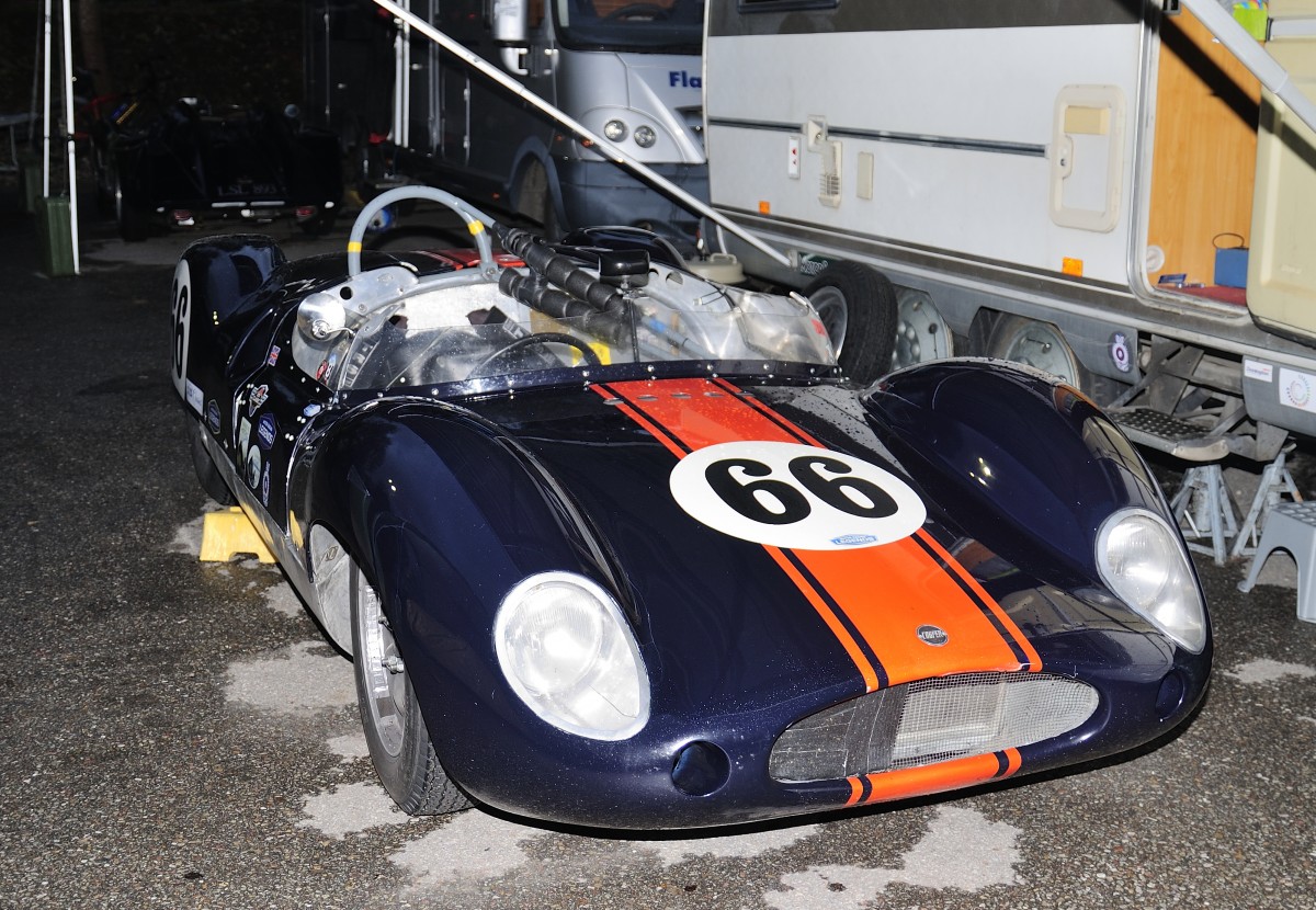 66 COOPER Monaco, Bj.1959, ccm 1998, der Fahrer: MAEERS Justin (GB) & WALKER Tom (GB), im Fahrerlager Woodcote Trophy & Stirling Moss Trophy [Motor Racing Legends] SPA SIX HOURS 19.September 2015 
