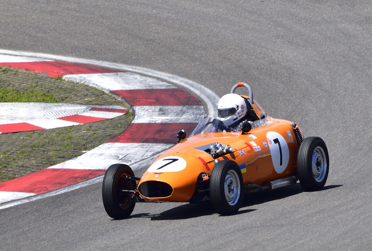7 Alexis HF1,  Lurani Trophy/Formula Junior die Rennwagen der Einsteigerformel von 1950er /1960er Jahre, Aufnahmen am 13.06.2026 von den Trib�nen des N�rburgring 