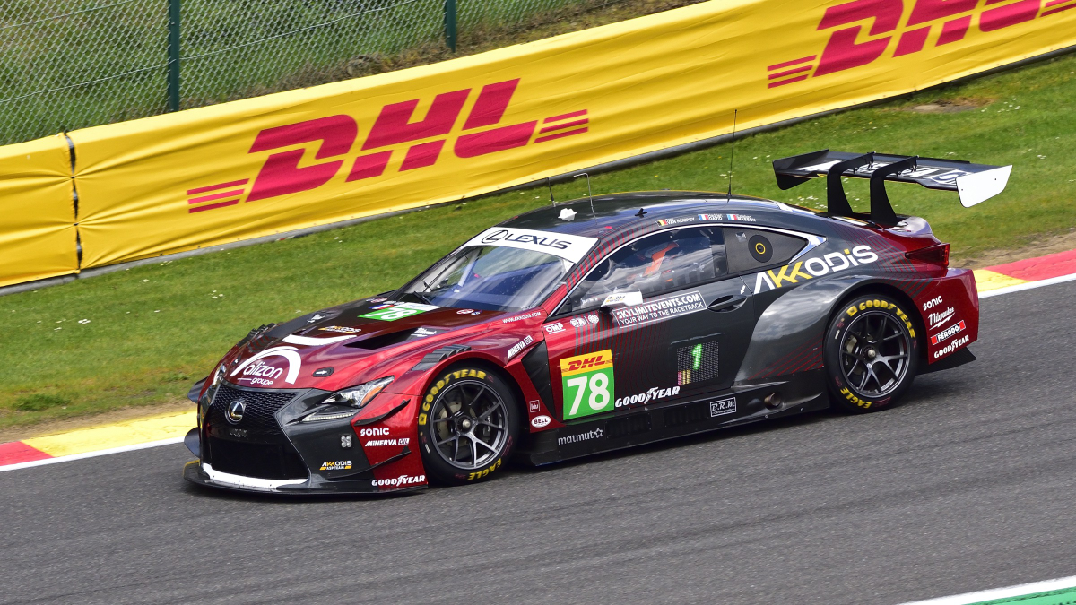 78, LMGT3, LEXUS - RC F LMGT3, Team AKKODIS ASP TEAM, Fahrer:  Van Rompuy Tom, David Hadrien & Masson Esteban.  FIA WEC, 6h of Spa- Francorchamps am 9.5.2026 