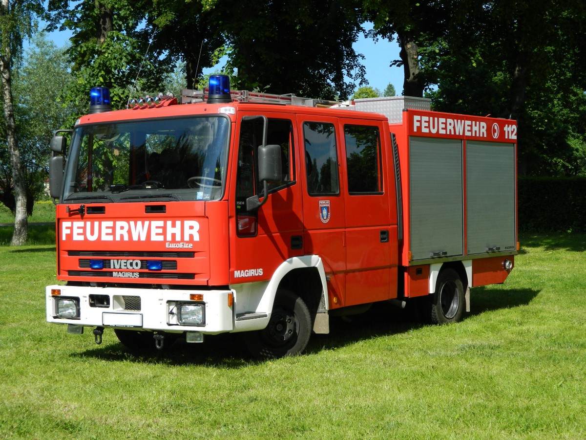 80 Jahre FFw Großgörschen: Gerätewagen Iveco Magirus Euro-Fire am 31.05.2014