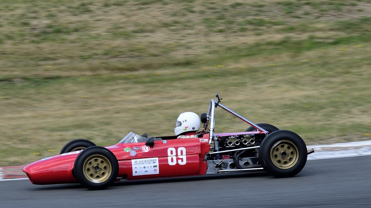 #89 Bruno Ferrari, aus Italien im Branca FJ, ccm 1100 Bj:1963, FIA-Lurani Trophy für Formel Junior Fahrzeuge im Prorgamm 46. AvD-Oldtimer-Grand-Prix 11.08.2018 auf dem Nürburgring