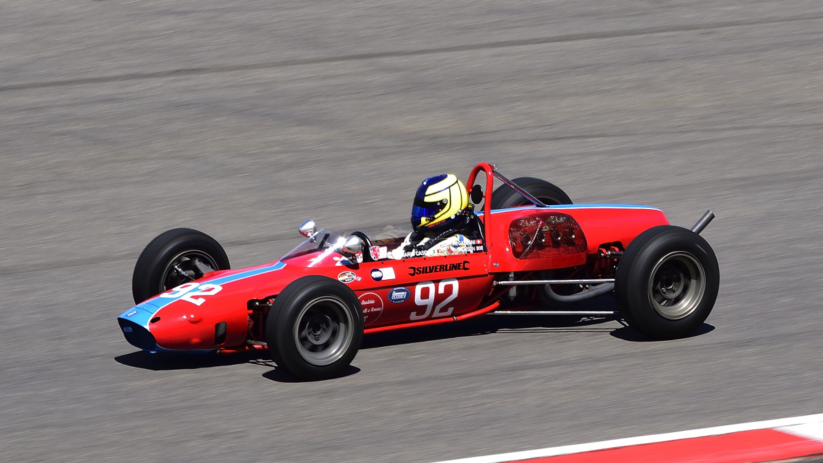 92 De Tomaso FJ, Lurani Trophy/Formula Junior die Rennwagen der Einsteigerformel von 1950er /1960er Jahre, Aufnahmen am 13.06.2026 von den Trib�nen des N�rburgring 