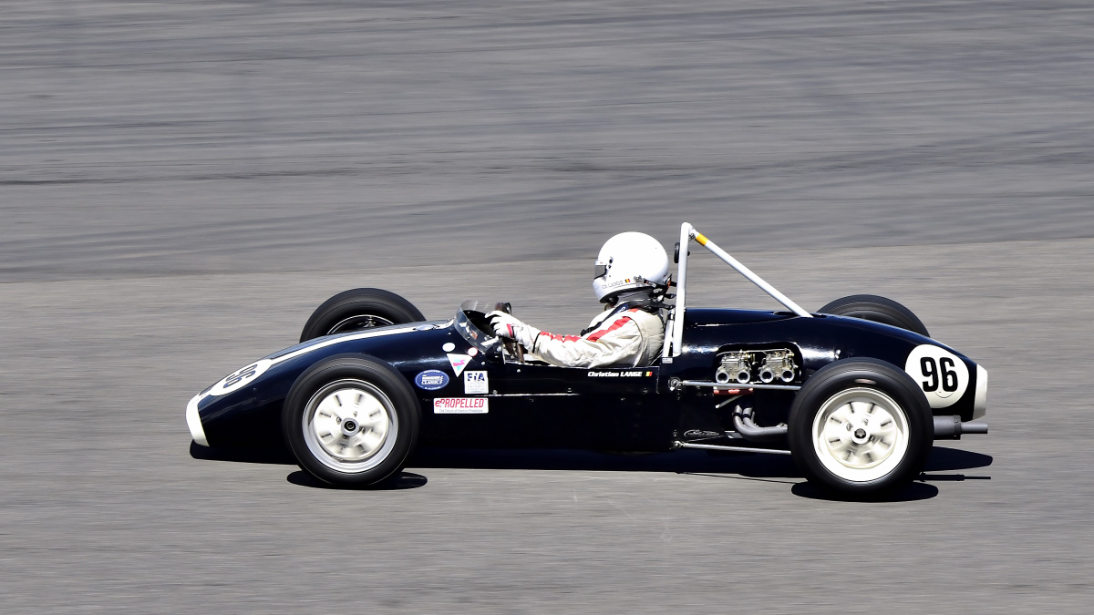 92  Envoy FJ, Lurani Trophy/Formula Junior die Rennwagen der Einsteigerformel von 1950er /1960er Jahre, Aufnahmen am 13.06.2026 von den Trib�nen des N�rburgring 