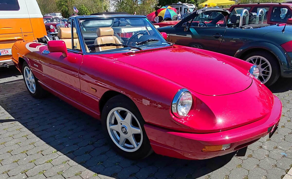 =Alfa Romeo Spider ist Gast bei der Oldtimerveranstaltung in Frankenberg, 05-2026