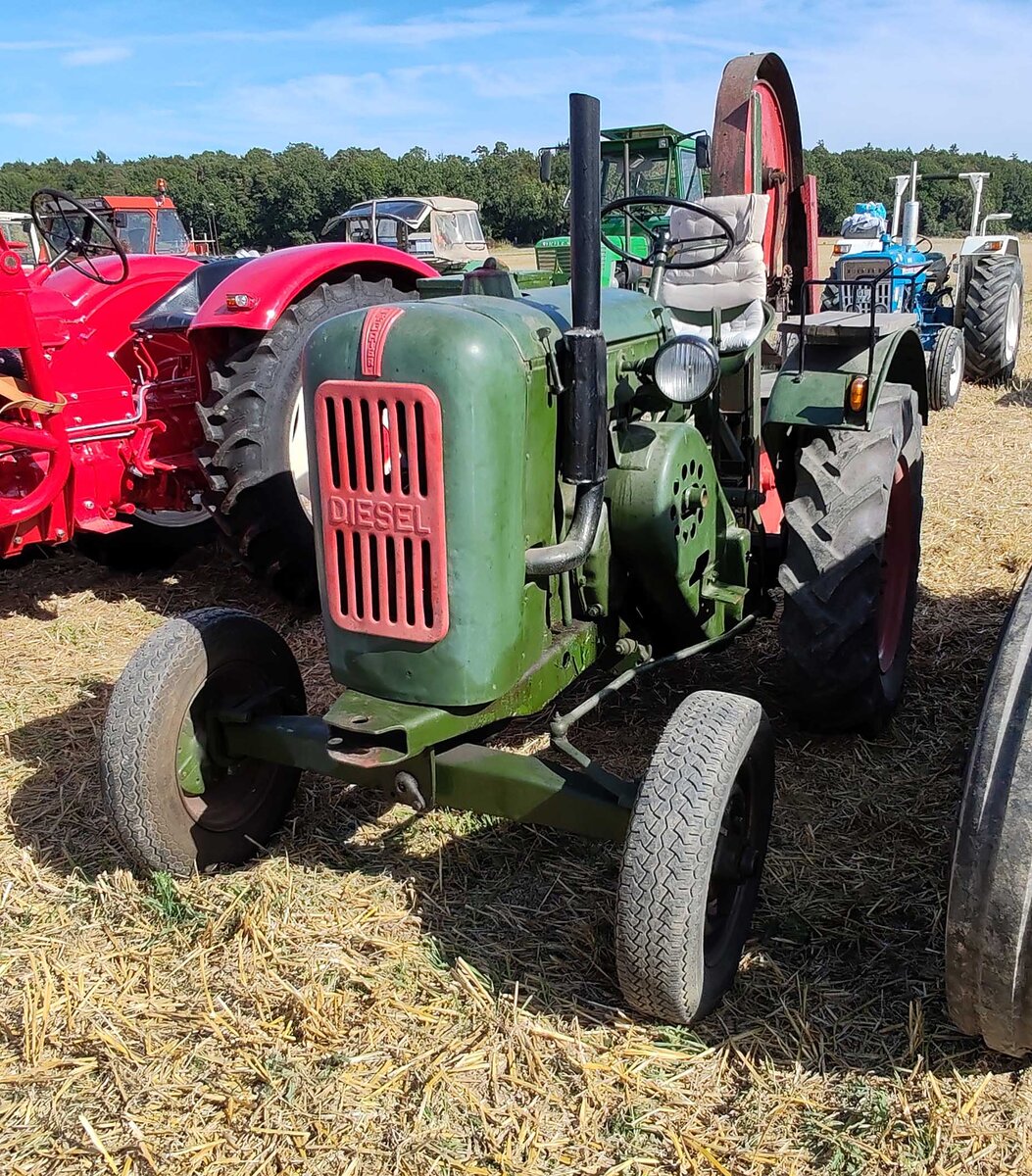 =Allgaier, ausgestellt bei der Oldtimerveranstaltung der OLDTIMERFREUNDE OHMTAL in Dannenrod, 09-2025