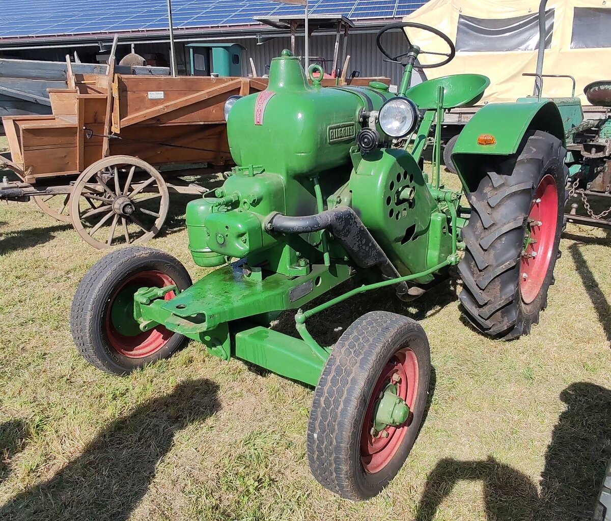 =Allgaier, ausgestellt bei der Oldtimerveranstaltung der OLDTIMERFREUNDE OHMTAL in Dannenrod, 09-2025