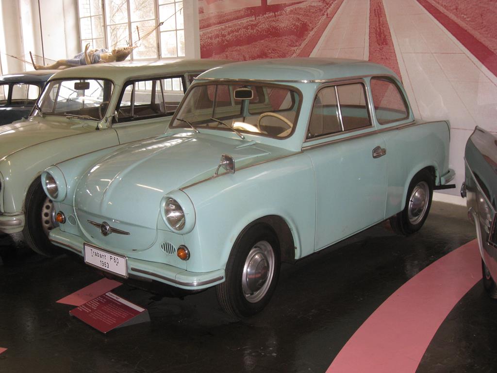 Am 12.03.2016 im Automuseum Schramberg: Trabant P 60